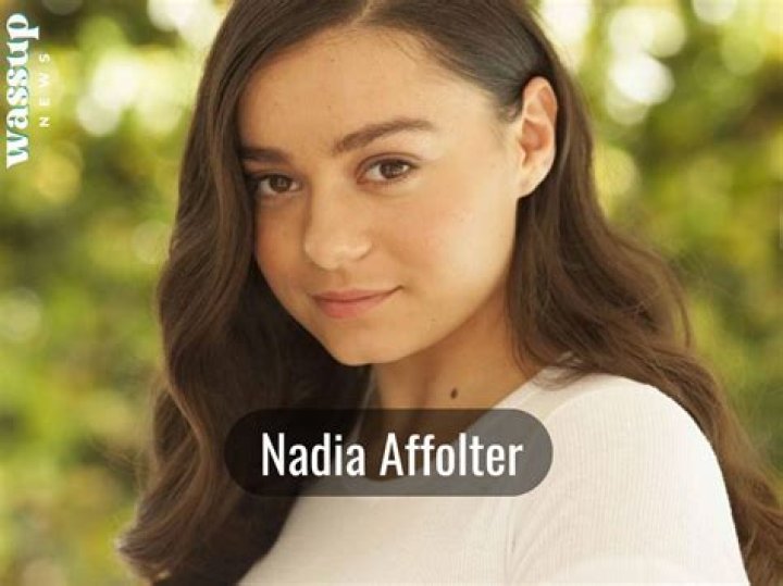 Nadia Affolter Age, Wiki, Date of Birth, Married, Height, Boyfriend, Family